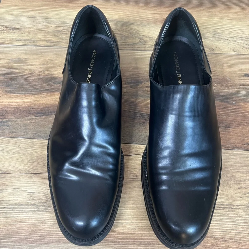 Donald J. Pliner men’s Erling 30 Rexx Nappa stretch slip on loafer leather shoes
